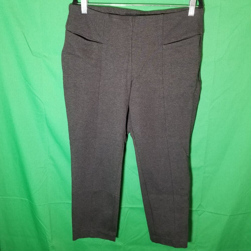 Torrid Gray Studio Legging‎ Skinny Career Work Dress Pants Women 1 Short City